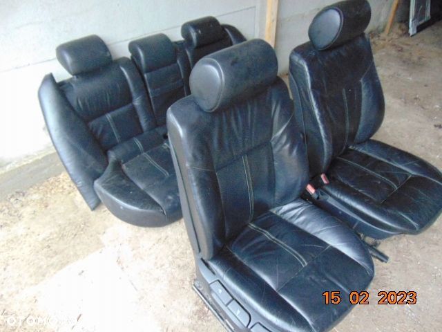 BMW E39 KOMBI FOTELE KANAPA SIEDZENIA SKÓRA EUROPA - 9