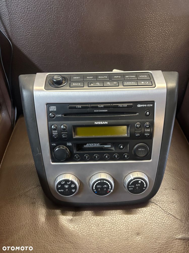 NISSAN MURANO Z50 RADIOODTWARZACZ PANEL BOSE 28188 CC000 - 1
