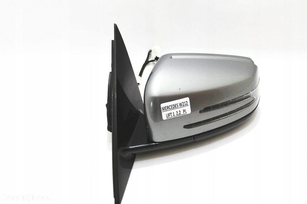 Lusterko kompletne lewe asystent Mercedes W212 Lift Kolor 792 14 Pin Anglik - 8