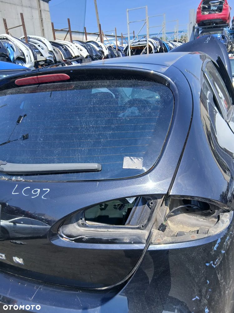 Seat Leon II 04- Przedlift Klapa Bagażnika Tył Tylna Kod Lakieru LC9Z Czarna - 3