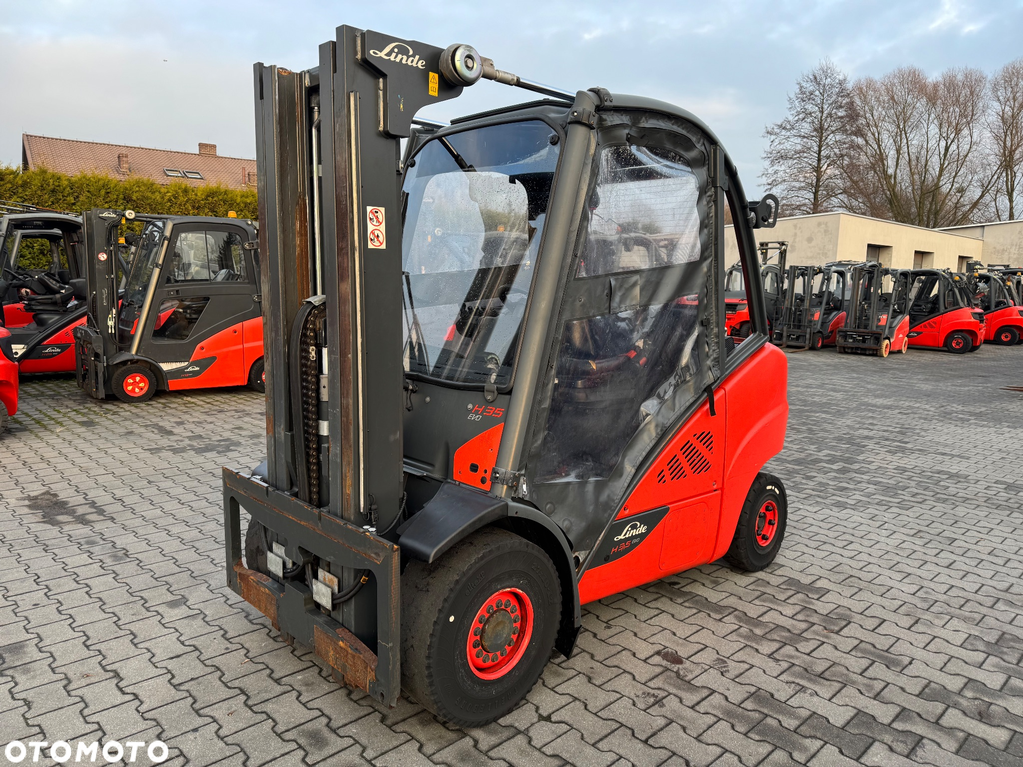 Linde Linde H35 Evo 2019 triplex kabina 4 sekcje ogrzewanie  Toyot h30 h25 - 2