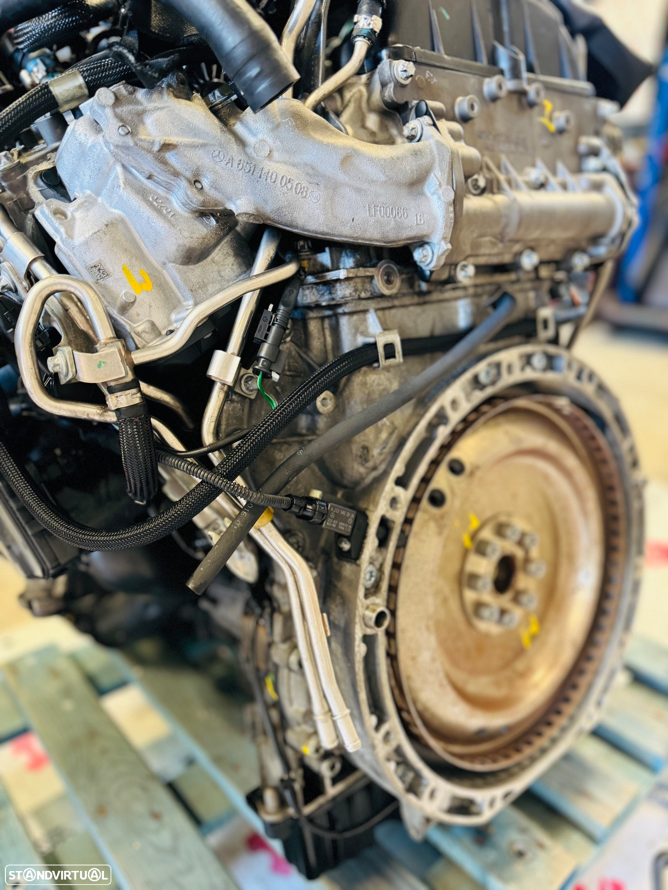 Motor Mercedes Classe C 2.2CDi W204 / 651.911 - 13