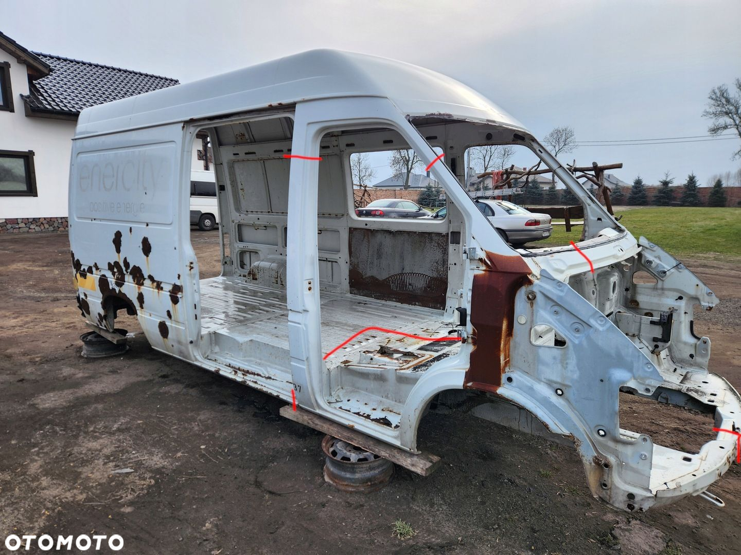 Prawa Ćwiartka Podłużnica Próg Volkswagen VW LT 95-06 Mercedes Sprinter - 2