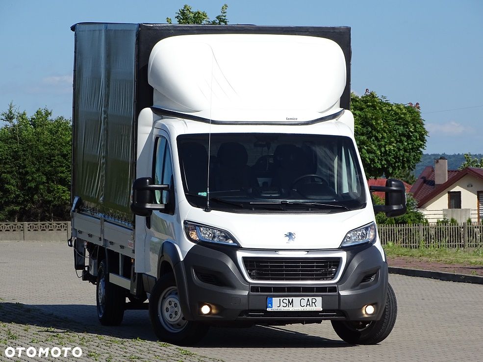 Peugeot Boxer 3.0 180 Km Ducato Plandeka 8 EuroPalet + WINDA BAR JAK NOWY!! Polski Salon 1 Wł.!! - 5