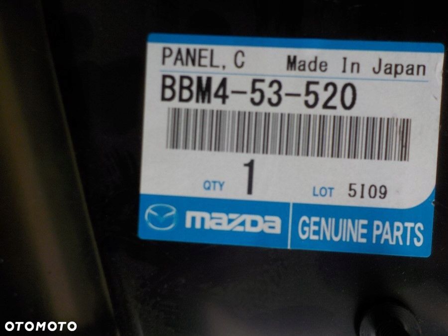 MAZDA 3 10-13R PODSZYBIE NOWE ORYGINAŁ METALOWE - 3