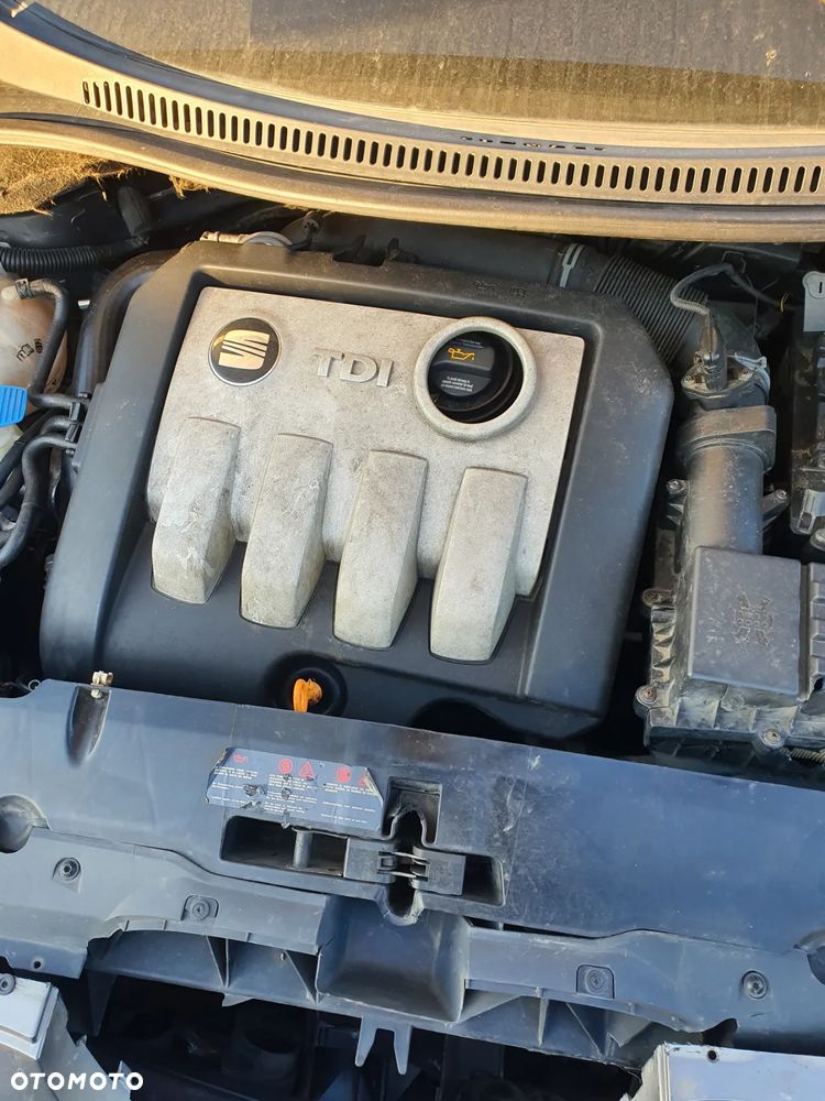 seat altea silnik 1.9 bkc skrzynia gqq sanki belka przód tył wahacz zacisk zwrotnica maglownica - 2