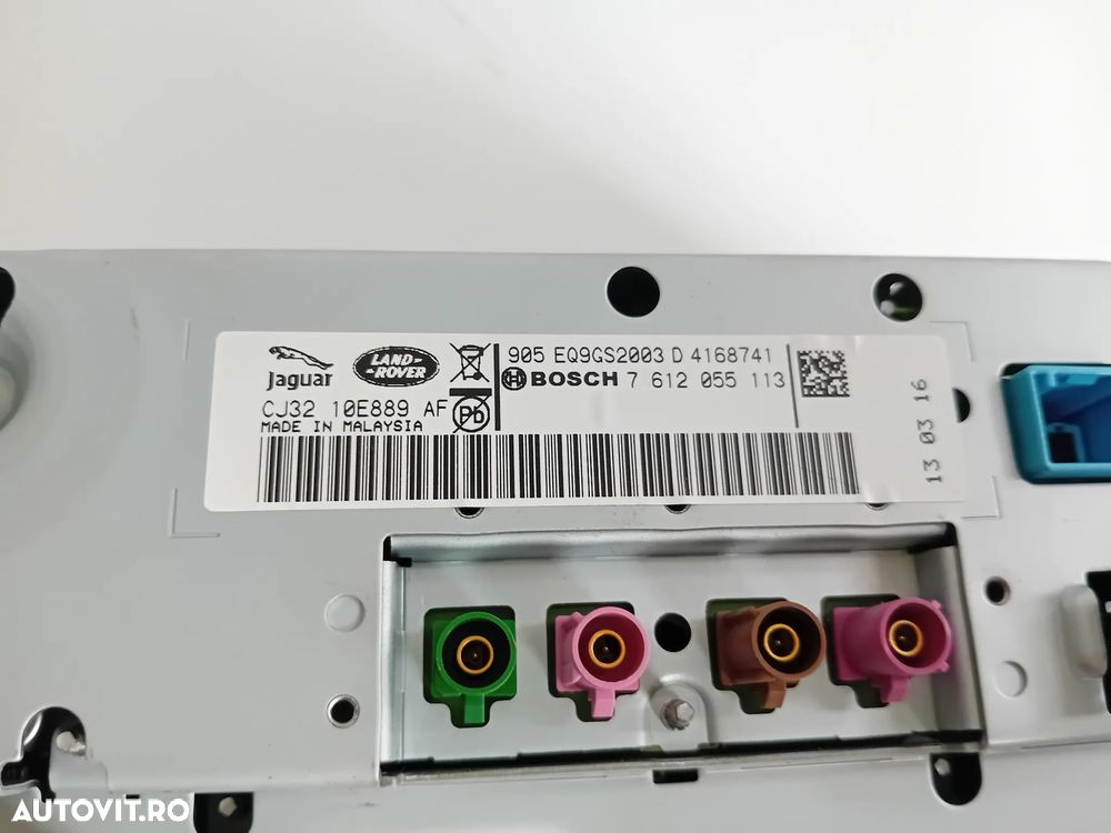 Unitate Navigatie Display Navigatie Range Rover Evoque L538 Cod CF6N-18C815-AE CJ32-10E889-AF - 7