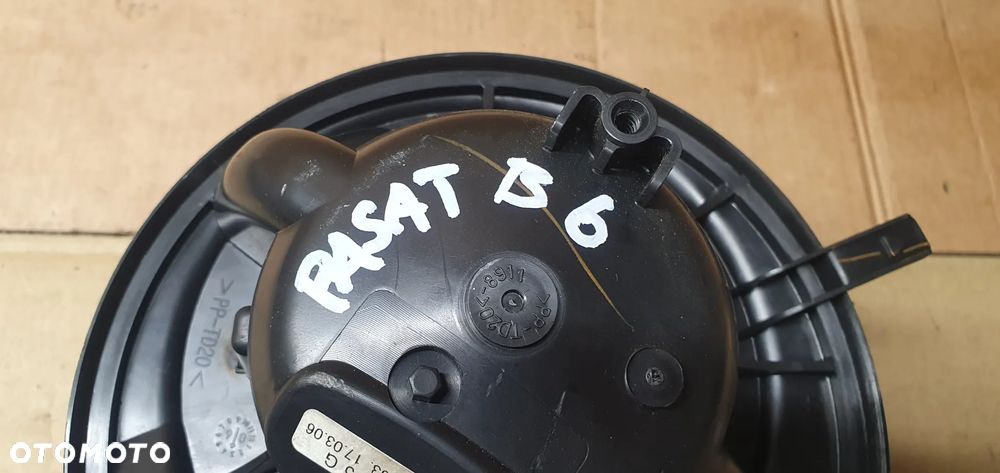 Wentylator silnik dmuchawy nagrzewnicy VW Passat B6 3C1820015G - 6