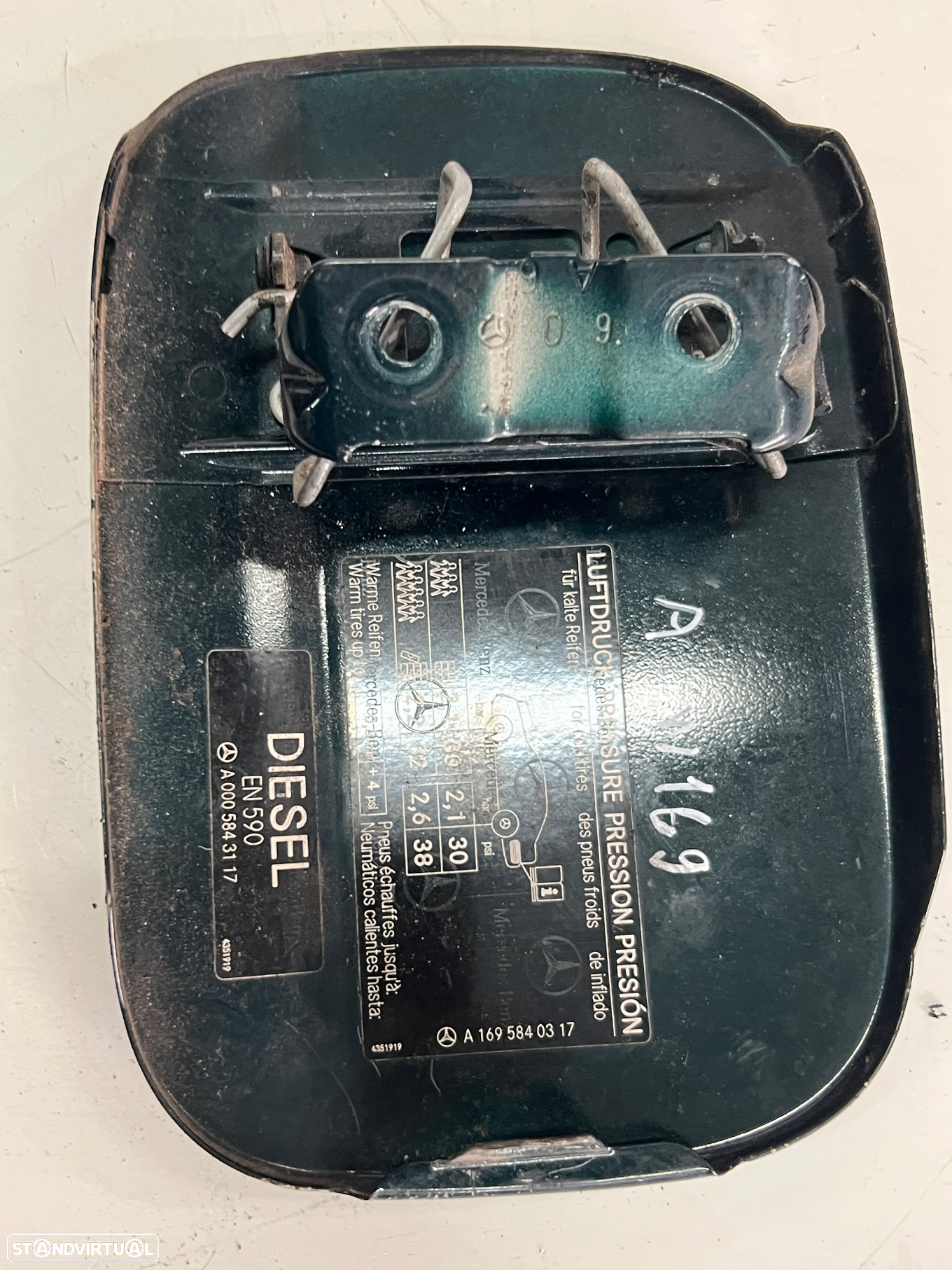 Porta combustível tampa gasóleo mercedes w169 - 2