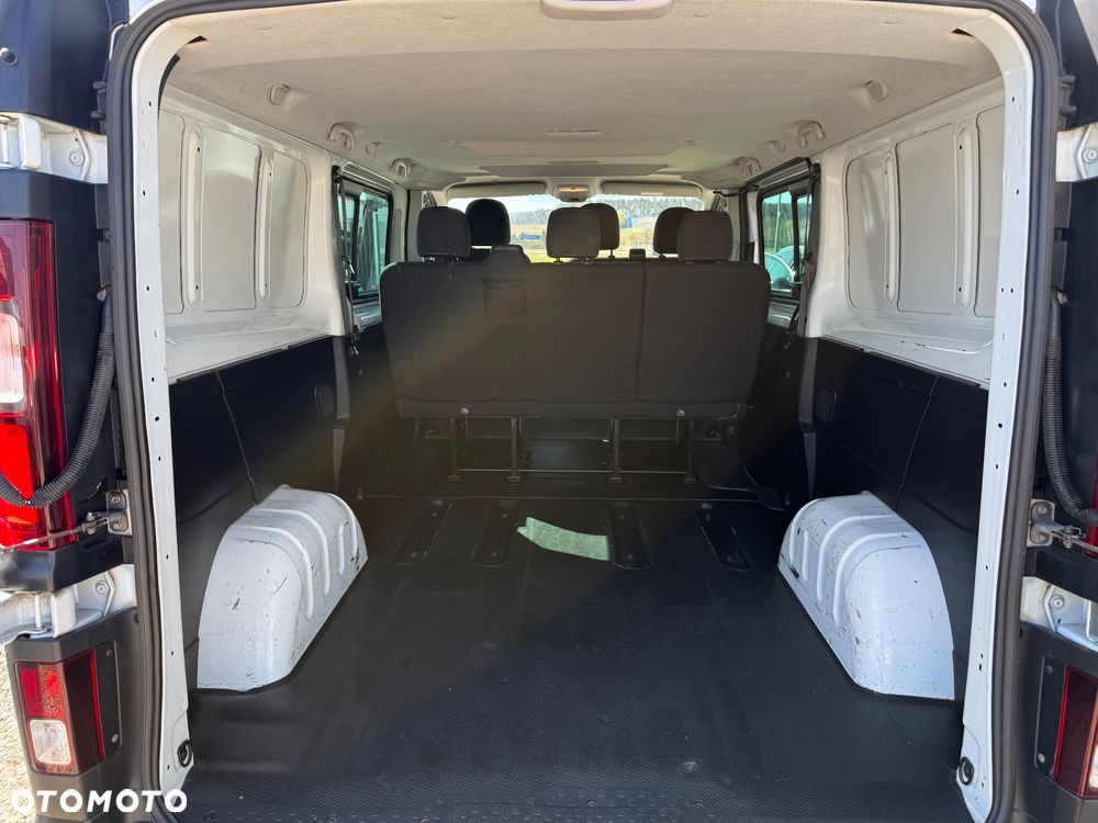 Fiat TALENTO EcoJet 125 LONG / BRYGADOWY 6 miejsc/klima/tempomat/2 tony na haku/bezwypadkowy/Import Niemcy - 10
