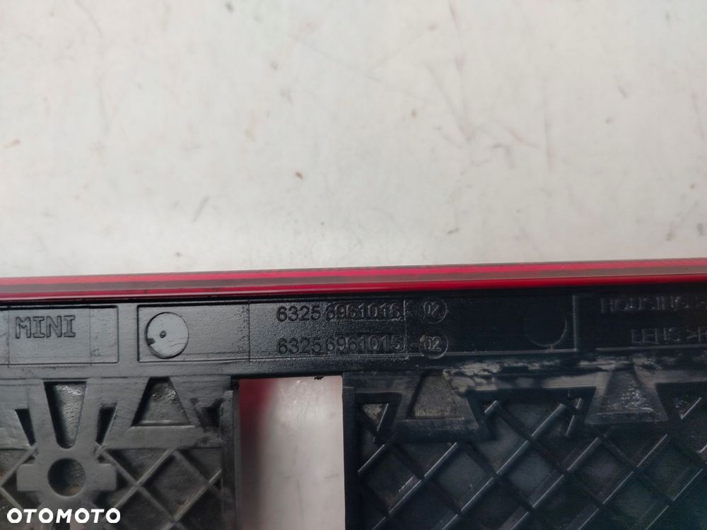mini r52 cabrio 02r- trzecie światło stop stopu 63256961016 - 8
