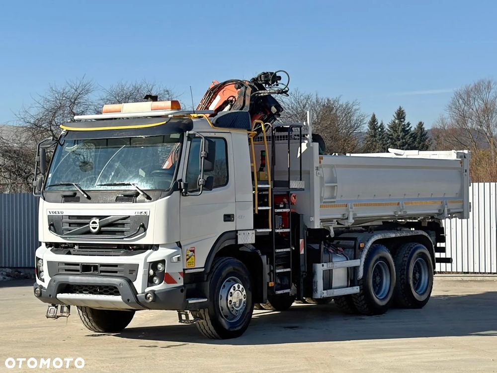 Volvo FMX 410 * WYWROTKA 5,10 m + ATLAS 165.2E + PILOT + BORDMATIC / 6x4 - 5