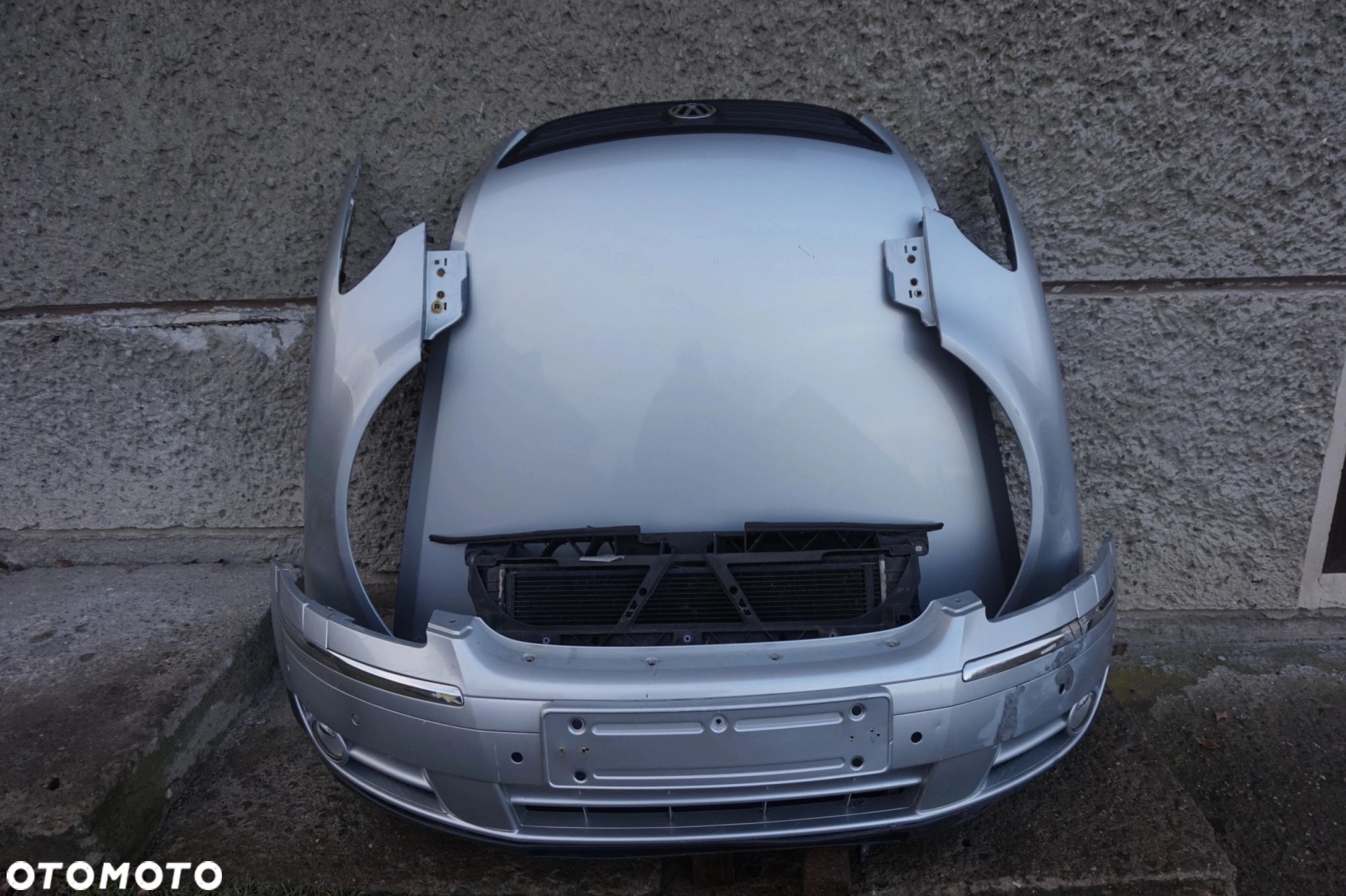 ZDERZAK MASKA BŁOTNIK KOMPLETNY PRZÓD VW PHAETON - 1