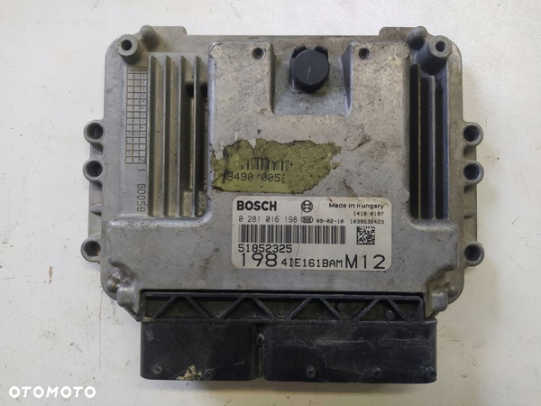 KOMPUTER BRAVO II 1.6 0281016198 51871187 CZYSTY