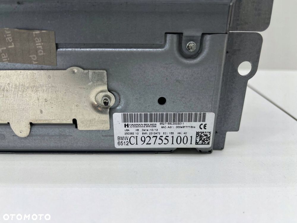 BMW X3 F25 RADIO NAWIGACJA CZYTNIK 9275510 - 2