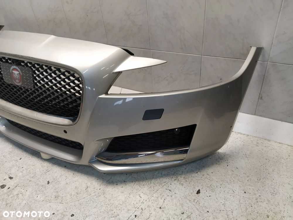 JAGUAR XF X260 ZDERZAK PRZÓD PRZEDNI KOMPLETNY 4XPDC SPRYSKIWACZE GRILL ATRAPA CHŁODNICY ZNACZEK POD RADAR WIĄZKA ORYGINAŁ - 9