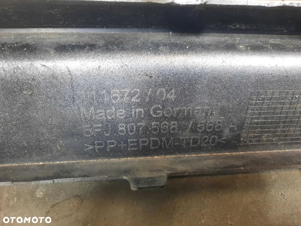 SEAT TERRACO DOKŁADKA DYFUZOR ZDERZAKA TYŁ 5FJ807568 - 9