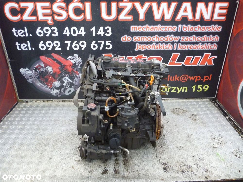 SILNIK PEUGEOT 307 2.0 HDI RHY SIEMENS 192 TYS  UKŁ. PALIW - 1