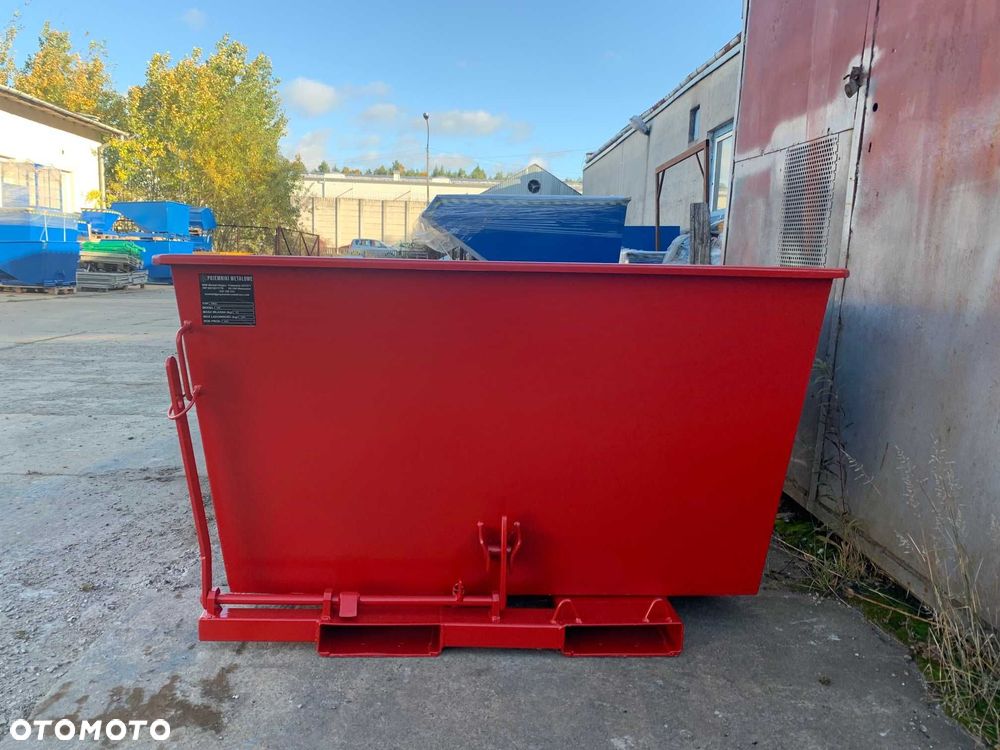 Koleba Samowyładowcza PMSC 1000L Idealna Na Wiór, Złom, Szkło - 7
