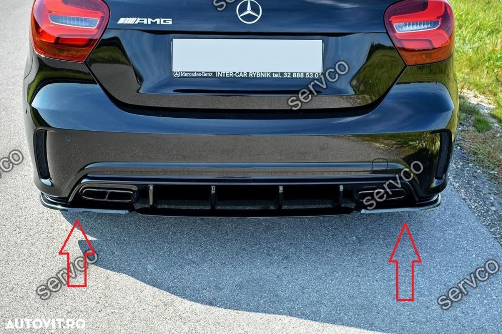 BodyKit Mercedes A Class W176 AMG Facelift 2015-2018 v1 Maxton Design - 4