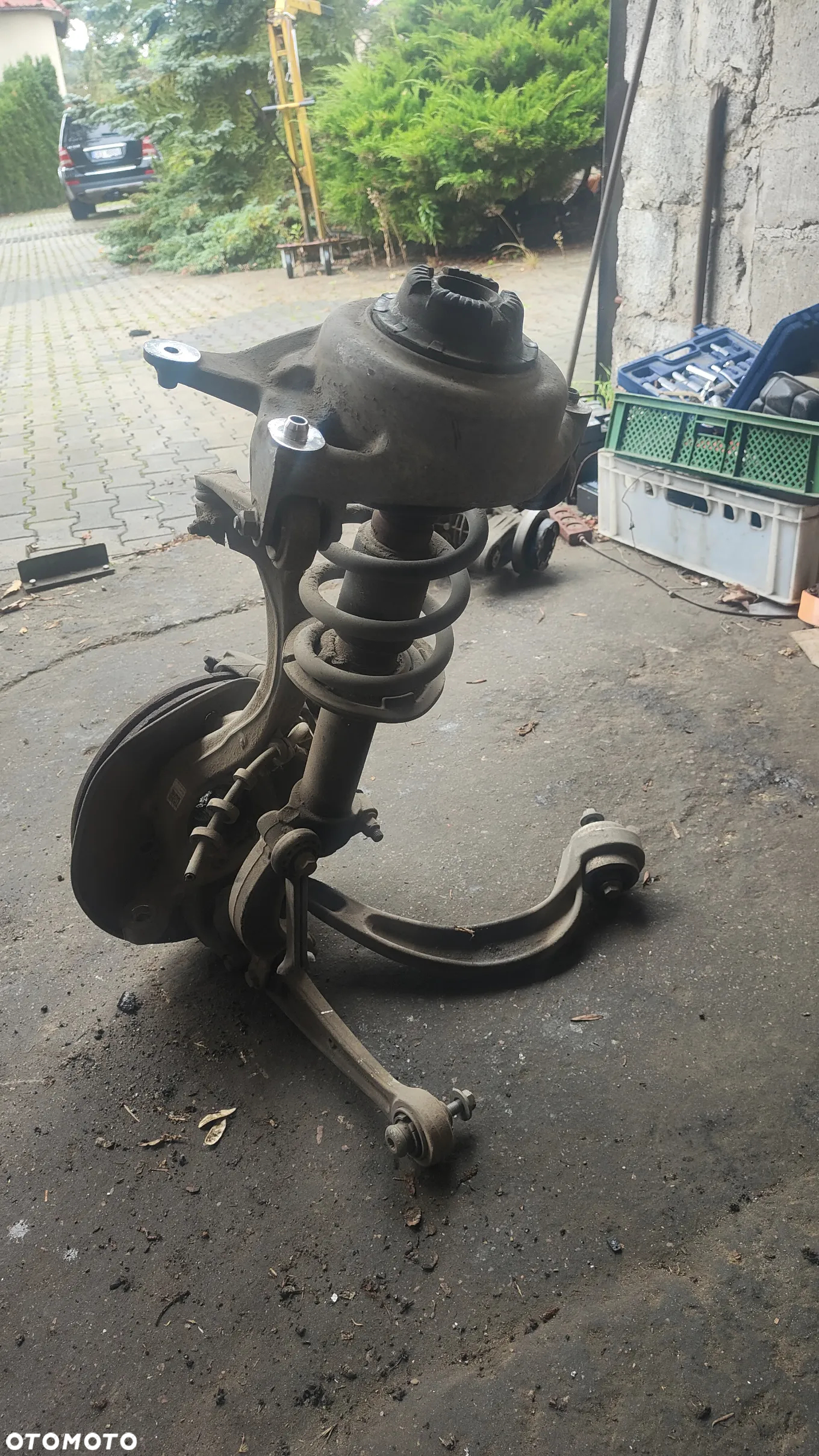 ZWROTNICA prawa AUDI 2,0 tfsi tdi A4 A5 A6 C7 4G0407242C KOMPLET - 2