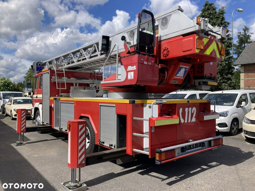 MAN Man 15,280 Straż pożarna drabina Strażacka zwyżka podnośnik Metz M2005 - 27