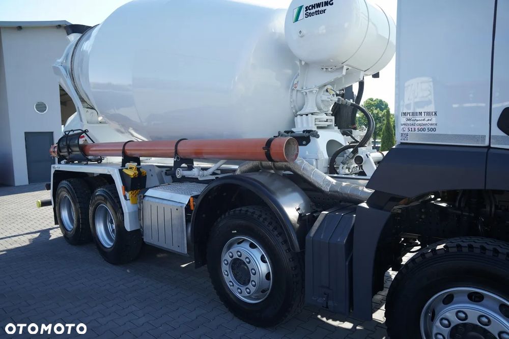 Mercedes-Benz AROCS 3240 / GRUSZKA 9M3 / 8x4 / BETONOMIESZARKA /  SCHWING STETTER  / OPONY 100% - 13