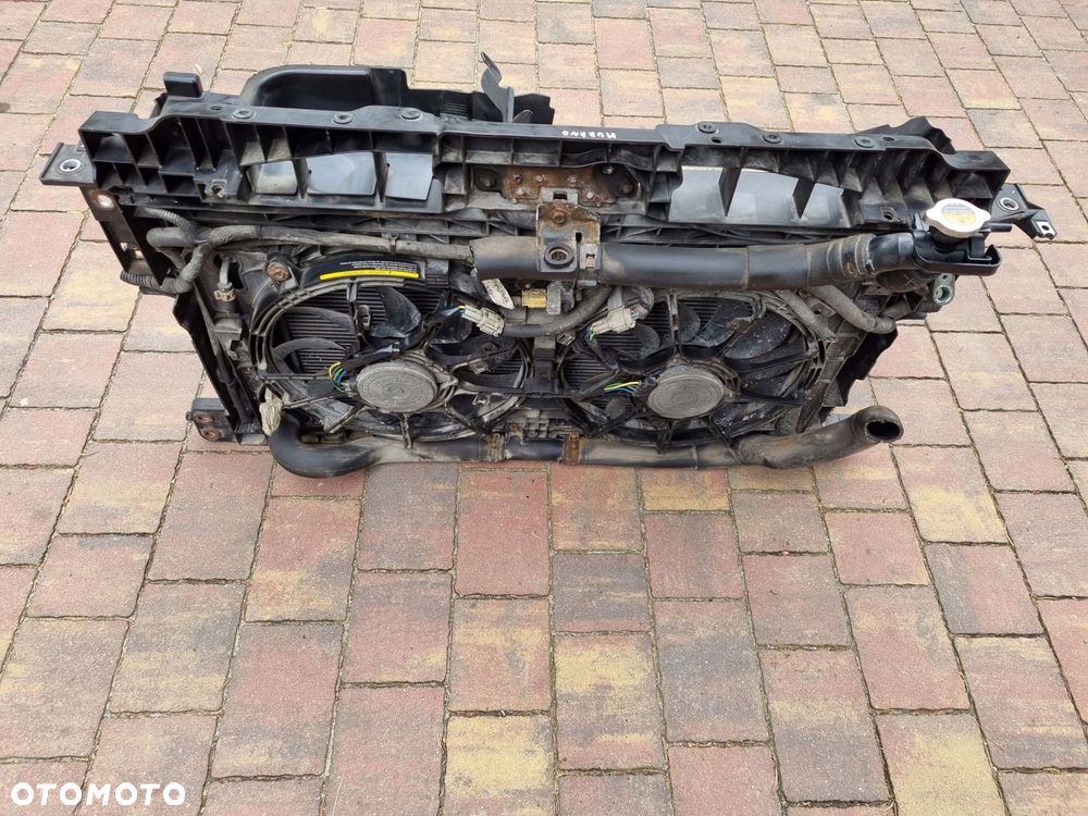 pas przod przedni komplet chlodnic nissan murano z51 3.5 - 2
