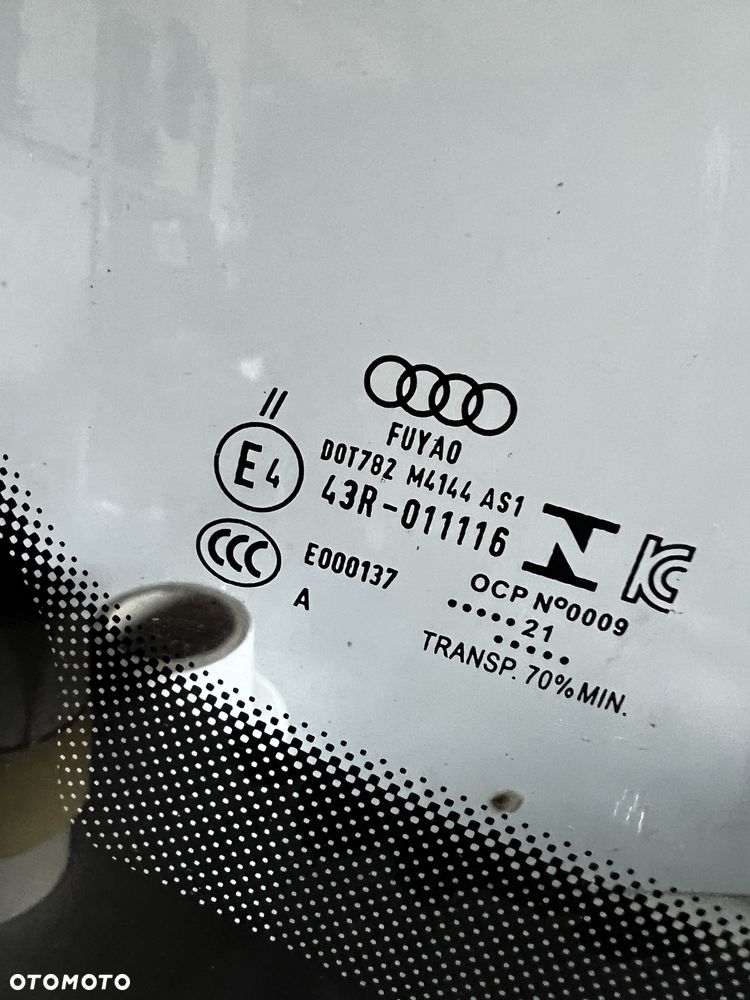 SZYBA CZOŁOWA PRZEDNIA AUDI A3 8Y0 SENSOR KAMERA 2021R ORYGINAŁ 8Y0845099A 5WA980653A - 2