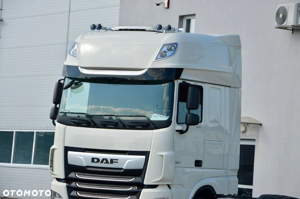 DAF XF 480 ZF INTARDER / KLIMA POSTOJOWA / FULL LED / TRĄBY / KONTRAKT SERWISOWY - 3