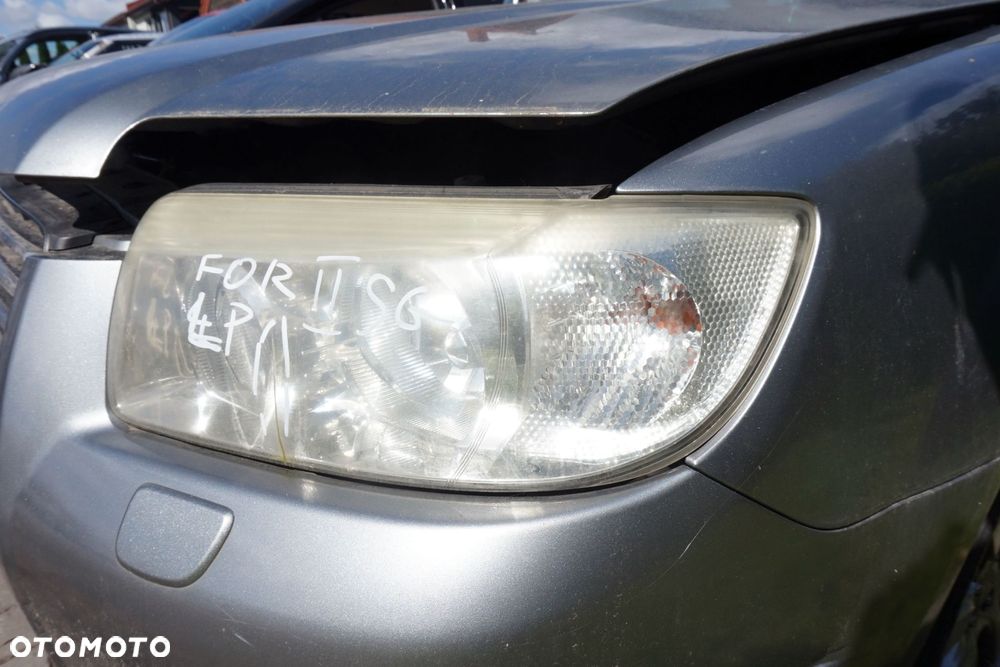 MASKA ZDERZAK BŁOTNIKI LAMPY FORESTER II SG LIFT 45A  SUBARU 2006-2008 SZARY PRZÓD KOMPLETNY - 10