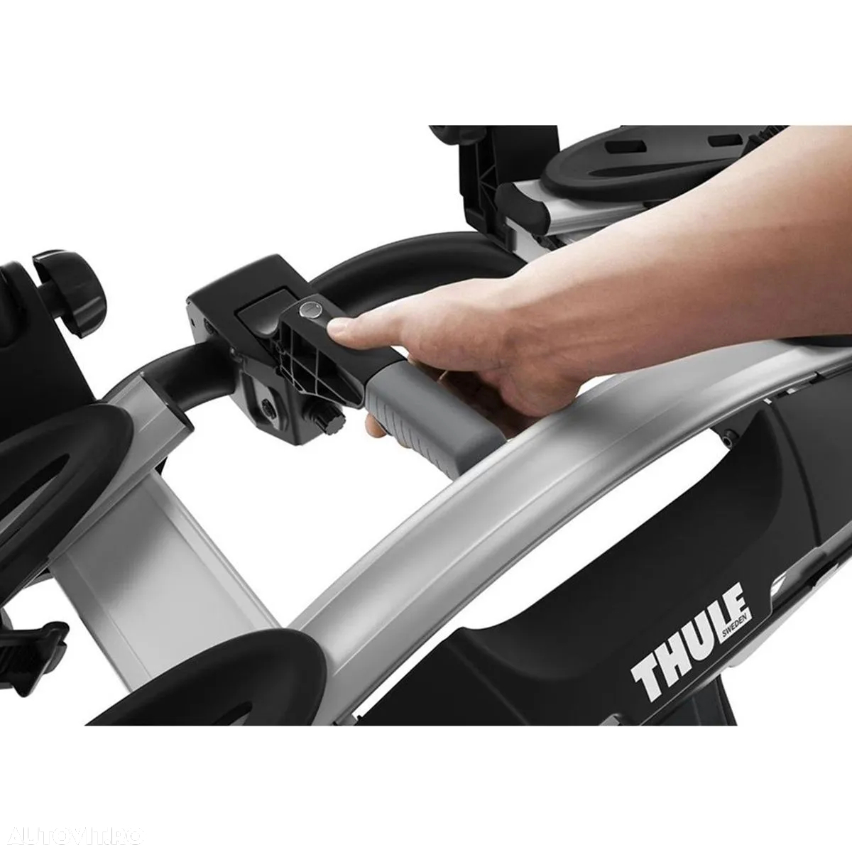 Suport biciclete Thule VeloCompact 924001 cu prindere pe carligul de remorcare, pentru 2 biciclete, 13-pini,Nou_Emitem Factura & Garantie, Pret Importator - 8