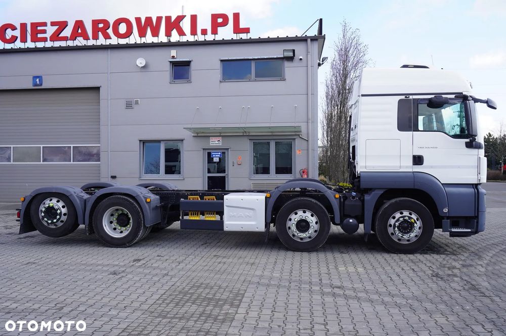 MAN TGS 35.420 8x2 / Rama 6,4 m / 3 osie skrętne / 3 szt. - 7