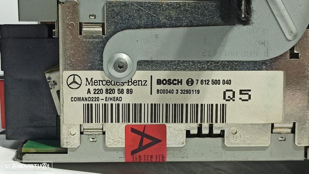 SISTEMA NAVEGAÇÃO GPS MERCEDES CLASE S (W220) BERLINA 500 (220.075) - 2