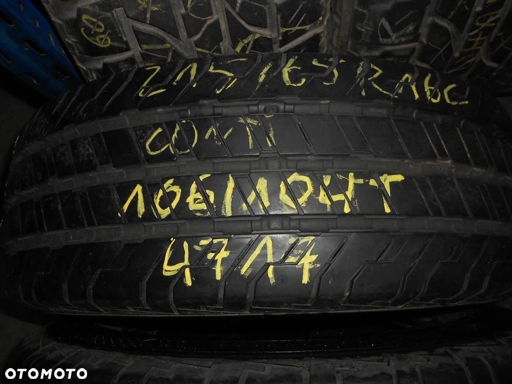 OPONY 215/65R16C CONTINENTAL CONTI VAN CONTACT 100 DOT 4717 9.4MM - 2