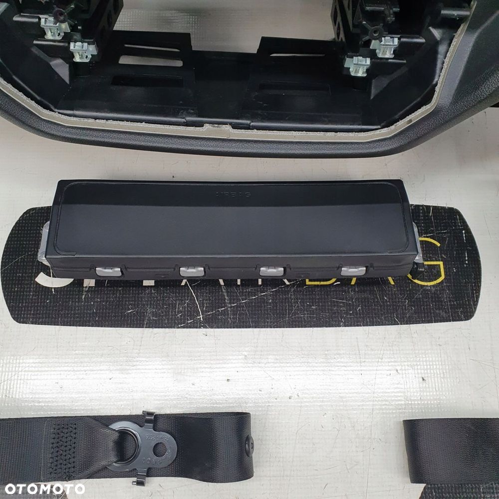 BMW G30 G31 SERIA 5 DESKA ROZDZIELCZA KONSOLA KOKPIT PULPIT PODUSZKI AIRBAG AIR BAG PASY KURTYNY KIT SET - 9