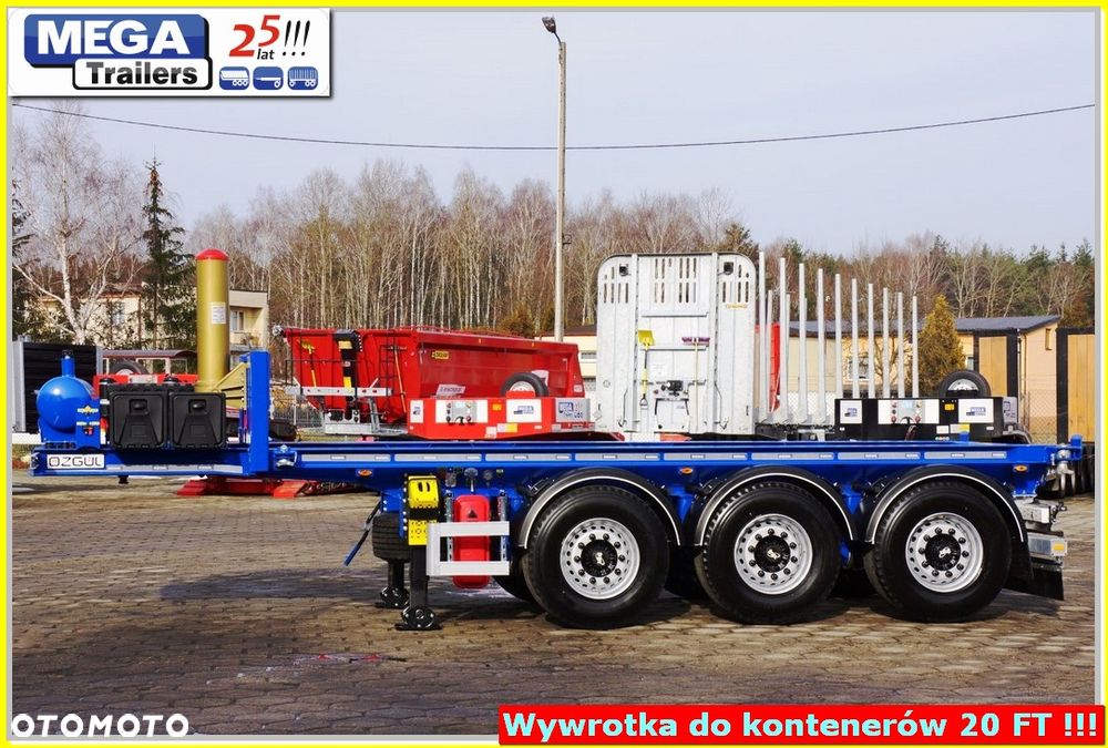 Inny Kontenerowa 20 FT / wywrot + Full ADR EX2, EX3, FL, OT - MEGA Trailers !!! - 8