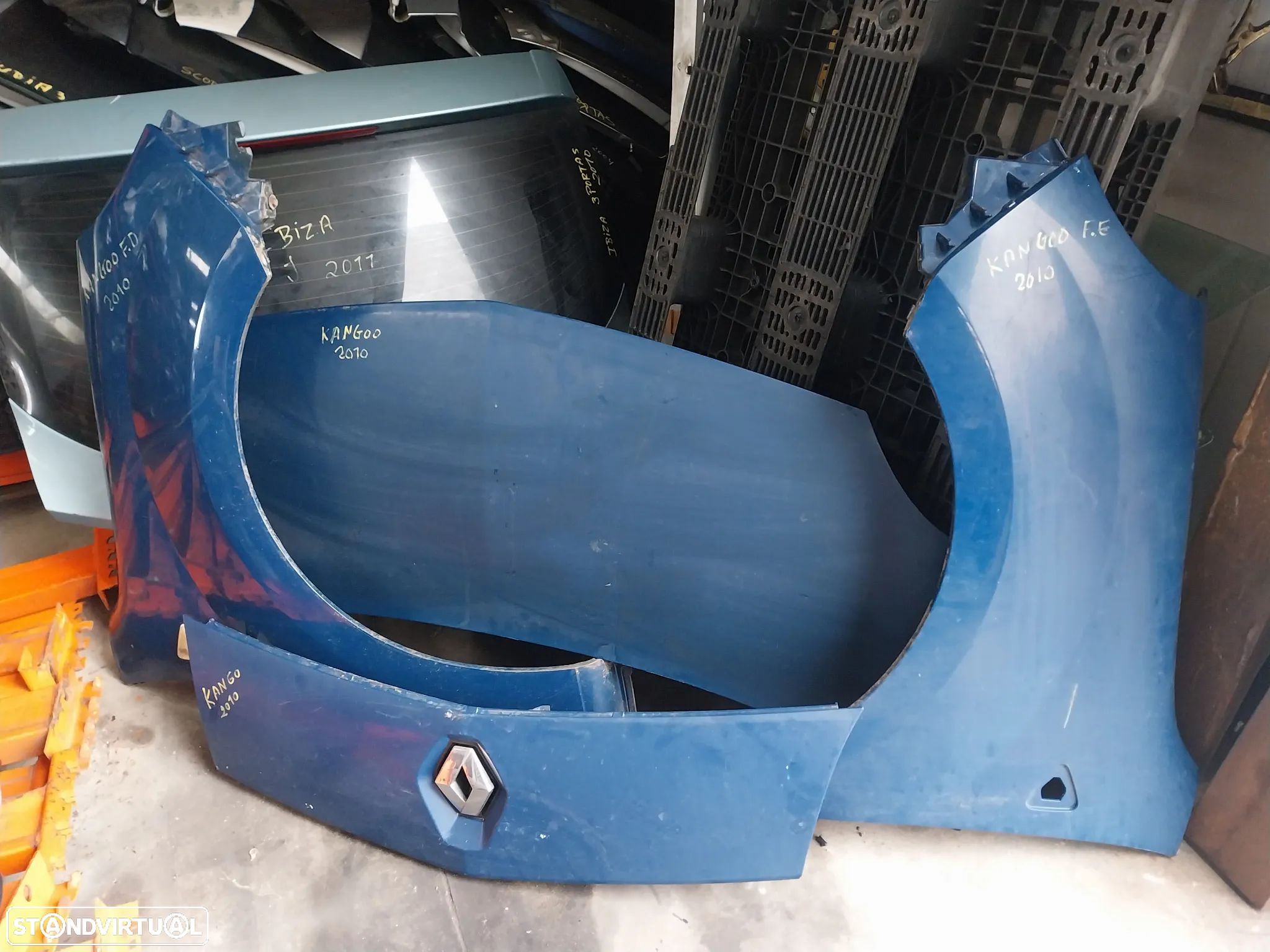 Frente completa Renault kangoo ano 2010 - 1