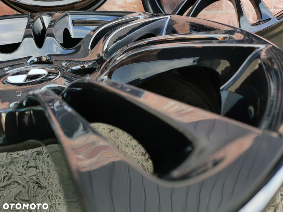 czarne felgi BMW 5x120 18 M pakiet F10 8j ET30 9 ET44 Styling 350 F10 F12 F06 5 GT E90 F01 E46 E60 260 270 - 23