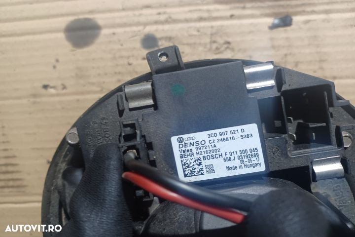 Ventilator aeroterma 3C0907521D Volkswagen VW Golf 5  [din 2003 pana  2009] seria Variant wagon 1.9 - 4