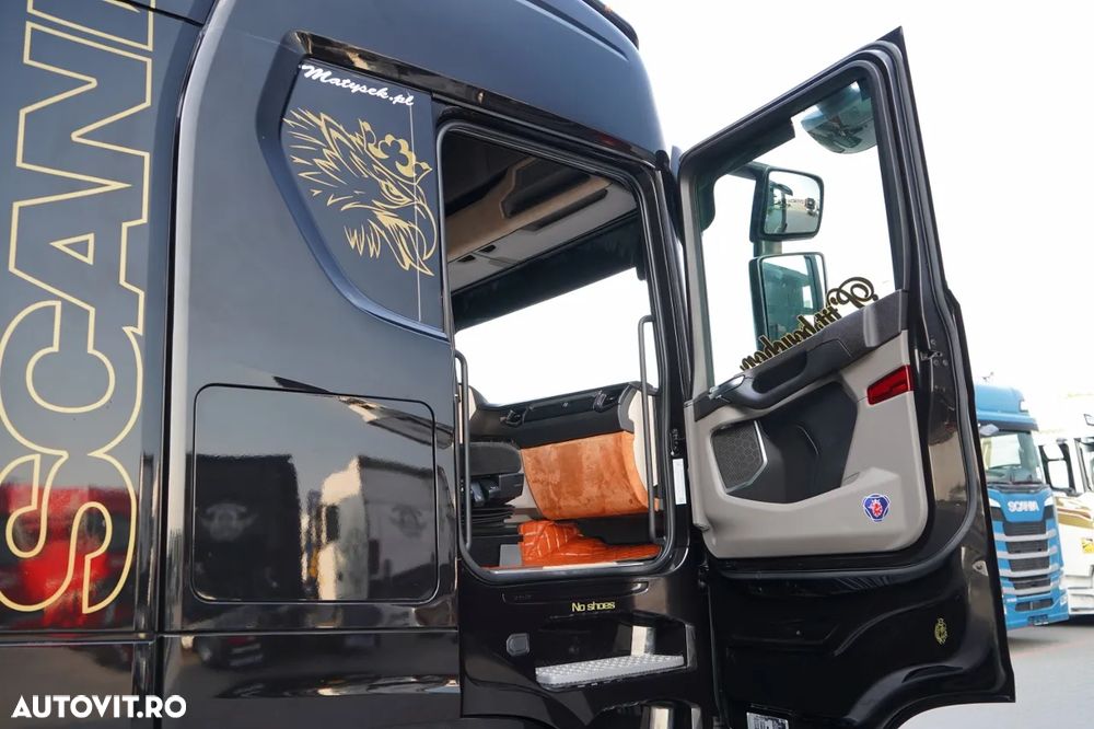 Scania S 500 / RETARDER / I-PARK COOL / FULL AIRMATIC / ANVELOPE 100% / NAVI / CONTRACT DE REPARAȚIE POST-SERVICE - 36