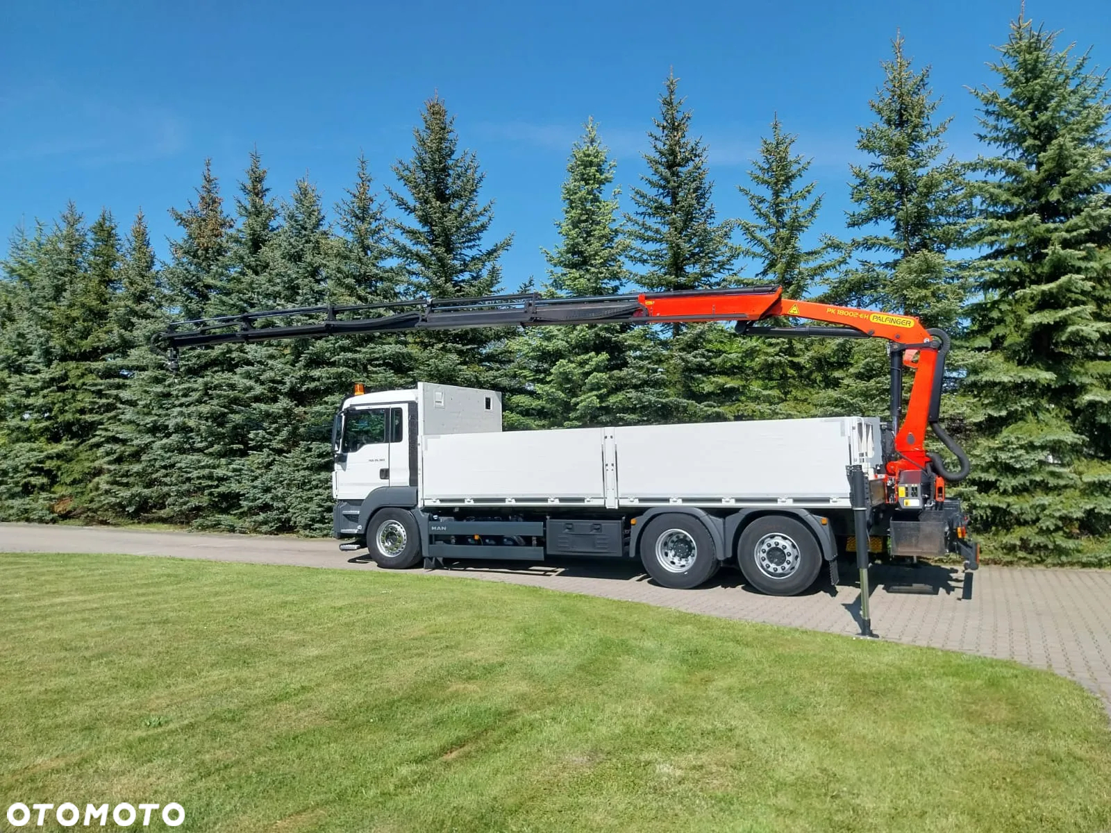 MAN TGS z Palfinger 18002 / 15m / składany w Z/ pilot - 22