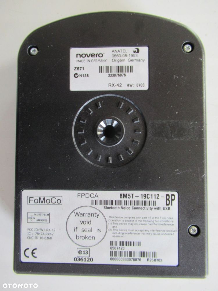 FOCUS MK2 MODUŁ STEROWNIK BLUETOOTH 8M5T-19C112-BP - 2