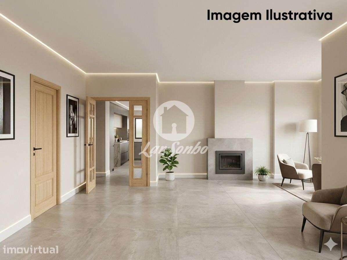 Apartamento T3 com terraço a 200m da praia da Póvoa - Grande imagem: 4/31