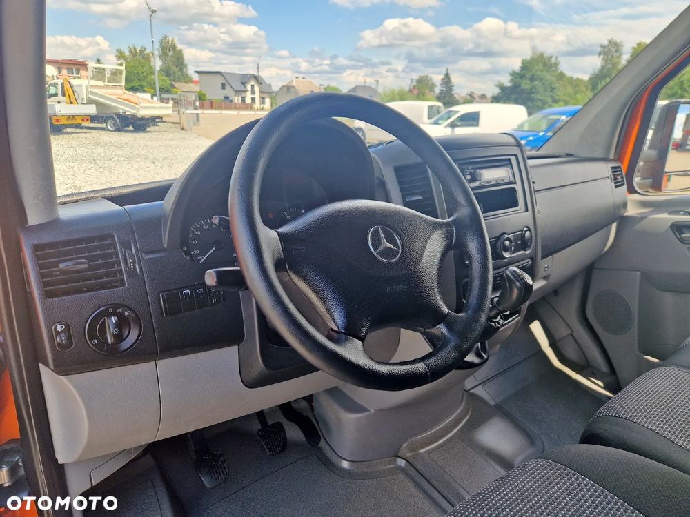 Mercedes-Benz SPRINTER 316 2,2 CDI 163 KONNA DOKA BRYGADÓWKA 7 OSOBOWA 3,6M SKRZYNIA PLANDEKA  KLIMA WEBASTO GWARANCJA - 12