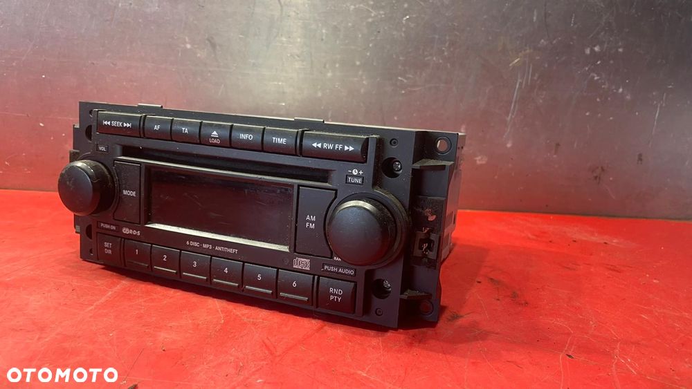 RADIO CD CHRYSLER DODGE JEEP P05064362AB - 1