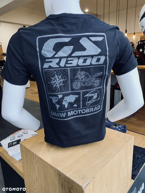 Koszulka GS Adventure Czarna Nowa Dostawa S-L - 1