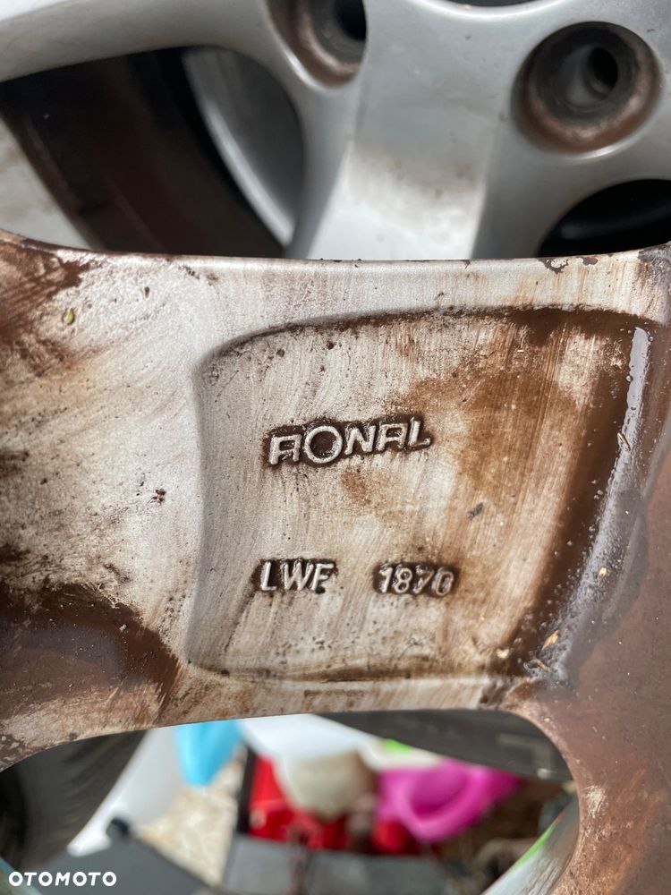Koła alu pojedynczo  16 Ronal 3C1071496B ET 42  5x112 vw - 9