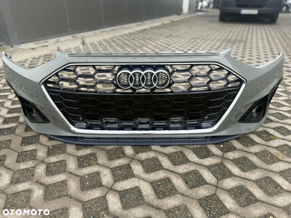 Audi A4 B9 FL Lift S-Line Zderzak Przód Przedni 4xPDC 2019-24 LY7C - 10