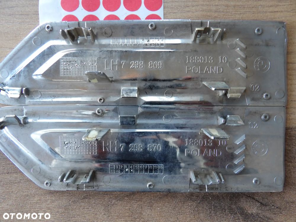 BMW - SERIA7 , F01,F02 - LISTW , LEWA,PRAWA - KOMPLET - 7298869,7298870 - 1